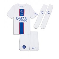 Dres Paris Saint-Germain Kylian Mbappe #7 Rezervni za djecu 2022-23 Kratak Rukav (+ kratke hlače)